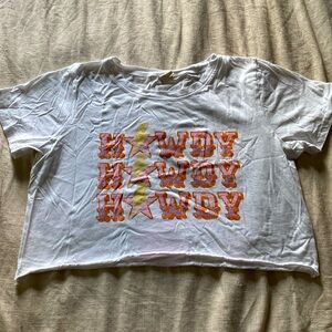 Size M Altar’d State graphic crop-T